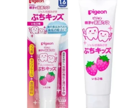Pigeon żel do zębów mlecznych o smaku truskawkowym, 50 g (dla dzieci od 1 do 6 lat)