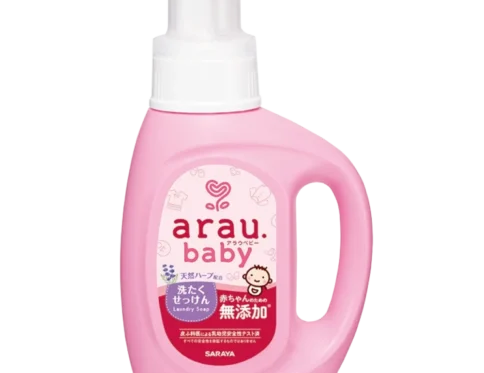 Arau Baby – naturalny płyn do prania ubranek dziecięcych z ekstraktem lawendy i mięty, 800 ml